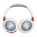 JBL JR470NC trådløse hodetelefoner for barn - Hvit / Grå / Oransje