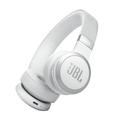 JBL Live 670NC trådløse on-ear-hodetelefoner med ANC - hvit