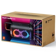 JBL PartyBox 520 bærbar Bluetooth-festhøyttaler - svart