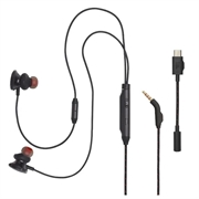 JBL Quantum 50C kablede in-ear-spillhodetelefoner