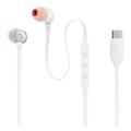 JBL Tune 310C Pure Bass USB-C hodetelefoner med innvendige ører - Hvit