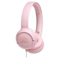 JBL Tune 500 PureBass On-Ear Hodetelefoner (Åpen Emballasje - Utmerket) - Rosa