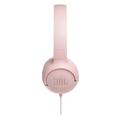 JBL Tune 500 PureBass On-Ear Hodetelefoner (Åpen Emballasje - Utmerket) - Rosa