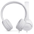 JBL Tune 500 PureBass On-Ear Hodetelefoner - Hvit
