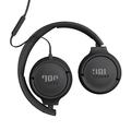 JBL Tune 520C USB-C-hodetelefoner med kabel - svart