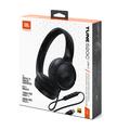 JBL Tune 520C USB-C-hodetelefoner med kabel - svart
