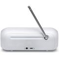 JBL Tuner 2 bærbar Bluetooth-høyttaler med DAB/DAB+ og FM-radio - hvit