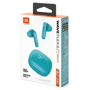 JBL Wave Flex 2 True Wireless øretelefoner med ren basslyd - Blå