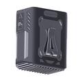 JF130 Bærbar midjevifte med LED-lys - 8000mAh