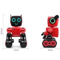 JJRC R4 RC Cady Wile Smart Robot med Stemme og Fjernkontroll - Rød