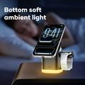 JJT-C53 5-i-1 magnetisk trådløs lader med kjøler - Qi 2.2, 25W - svart