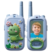 JK200 Video Walkie-Talkie for barn med kamera - 2 stk.