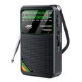 JOC TG-77 Bærbar FM/AM/SW-radio for eldre - svart