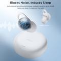 JOYROOM JR-TS2 trådløse ANC støyreduserende TWS-øretelefoner i øret for å sove - hvite