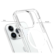 iPhone 15 Pro JT Berlin Pankow Clear MagSafe Deksel - Gjennomsiktig