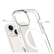iPhone 15 JT Berlin Pankow Clear MagSafe Deksel - Gjennomsiktig