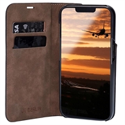 iPhone 15 JT Berlin BookCase Tegel Flip-læretui