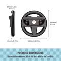 JYS-NS2261 Racing Wheel Duo for Nintendo Switch 2 Joy-Con-kontrollere