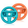 JYS-NS2261 Racing Wheel Duo for Nintendo Switch 2 Joy-Con-kontrollere - blå / oransje