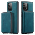 Samsung Galaxy A52 5G/A52s 5G Jeehood Avtakbart 2-i-1 Deksel med Lommebok - Blå