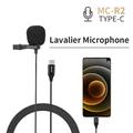 Jmary MC-R2 Clip-on mikrofon for iOS/Android med USB-C