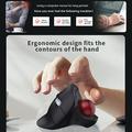 Jomaa JOM255 ergonomisk trådløs trackball-mus - svart