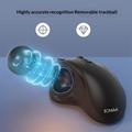 Jomaa JOM255 ergonomisk trådløs trackball-mus - svart