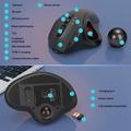 Jomaa JOM255 ergonomisk trådløs trackball-mus - svart