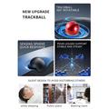 Jomaa JOM255 ergonomisk trådløs trackball-mus - svart