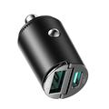 Joyroom JR-CCN18 65W hurtiglader til bil - svart