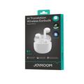 Joyroom JR-FB1 AI-oversettelse TWS-øretelefoner - Bluetooth 6.0, DNN-støyreduksjon - hvit