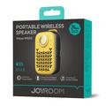 Joyroom JR-MS03 IP67 vanntett Bluetooth 5.4-høyttaler - gul / svart