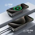 Joyroom JR-W020 Magnetic Trådløs Powerbank - 10000mAh - Stellargrå