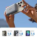 Joyroom JR-W020 Magnetic Trådløs Powerbank - 10000mAh - Stellargrå