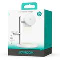 Joyroom JR-W23 Qi2 4-i-1 magnetisk trådløs lader 15 W med nattlys - hvit
