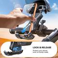 Joyroom JR-ZS528 sykkelholder med solskjerm - 4.7-7" - svart