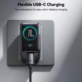 Joyroom PODIX TF70 70W GaN-lader - 2x USB-C, USB-A, digitalt display - Anløpning