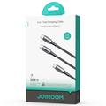 Joyroom S-A57 USB-C til 2x USB-C ladekabel - 100 W, 1.5m - grå