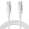 Joyroom S-A62 60W hurtigladingskabel med USB-C, 1.2m - hvit