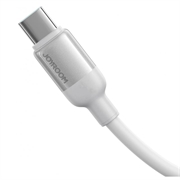 Joyroom S-A62 Lively USB-A/USB-C-kabel - 3A, 480Mbps - 1.2m - hvit