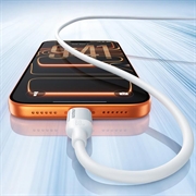 Joyroom S-A62 Lively USB-A/USB-C-kabel - 3A, 480Mbps - 1.2m - hvit