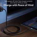 Joyroom S-A63 USB-C-kabel for dataoverføring og hurtiglading, 1.2m, 100W - svart