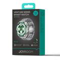 Joyroom Venture JR-FV2 Pro smartklokke med over 120 treningsmoduser - 5 ATM - sølv / grønn