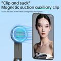 K06 Magnetisk Bluetooth-selfiestang med to arbeidslys - 170cm - svart