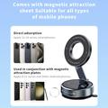 K1 MagSafe biltelefonholder med sugekopp - svart