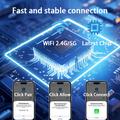 K16C Mini 2-i-1 trådløs Android Auto- og CarPlay-adapter