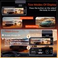 K19 dobbel dashcam i 4K Ultra HD med GPS og Wi-Fi - svart