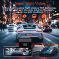 K19 dobbel dashcam i 4K Ultra HD med GPS og Wi-Fi - svart