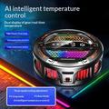K31 magnetisk telefonholder med AI-temperaturregulering - svart