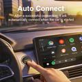 K6 Ultra1 2-i-1 trådløs CarPlay/Android Auto-adapter – Bluetooth 5.4, dual-band Wi-Fi – sølv